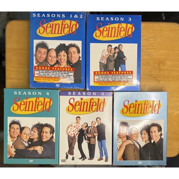 Seinfeld (DVD) Season 1-6 Box Sets - Half Are New And Sealed 3 Open - Picture 12 of 12